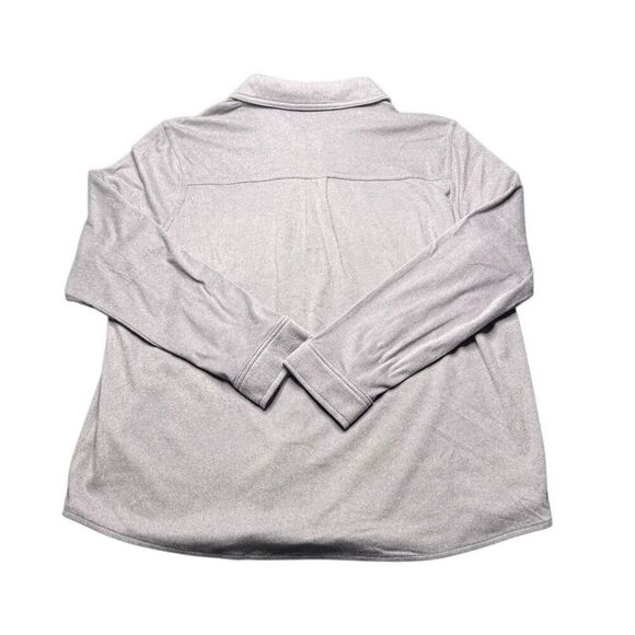 NWT 32 Degrees Soft Womens XL Button Up Shirt Lilac Purple Pockets - Picture 4 of 11